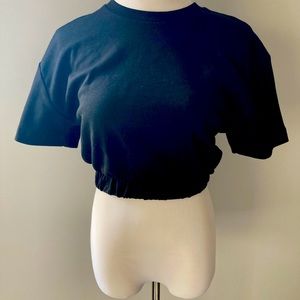 Zara cropped hoodie